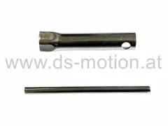 Zündkerzenschlüssel 21 mm, Länge 180 mm