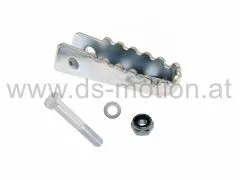 Fußraster komplett, hinten, rechts, Aprilia RX, SX, Derbi Senda R, SM, Gilera RCR, SMT