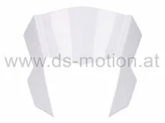 Scheinwerfermaske, weiß, OEM, Aprilia RX, SX E4 2018-, Derbi Senda R, SM E4 2018-