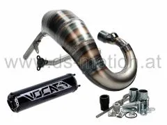 Auspuff Voca Cross Rookie 50/70 cc, upper, schwarzer Enddämpfer, Beta RR 2021- Euro 5