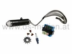 Tuning Kit DS RACING EVO Steel für D50B Motor E4, Aprilia RX, SX, Derbi Senda R, SM