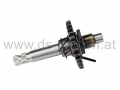 Kickstarterwelle komplett, D50B, EBE050, Aprilia, Bultaco, Derbi, Gilera