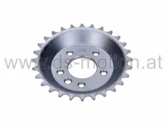 Kettenrad 28 Zähne, 5 Loch, 35 mm innen Puch DS, MC, VZ