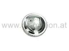 Tankdeckel mit Puchprägung, chrom, für Puch Maxi, Magnum