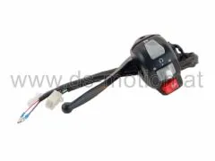 Schalteinheit links komplett mit Bremshebel, Zündung, Blinker, Hupe